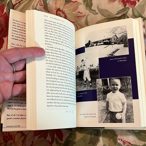 The Only Way I Know Cal Ripken Jr Hardcover Baseball Orioles + Baseball Card NEW - Picture 11 of 12